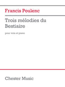 3 Mélodies du Bestiaire