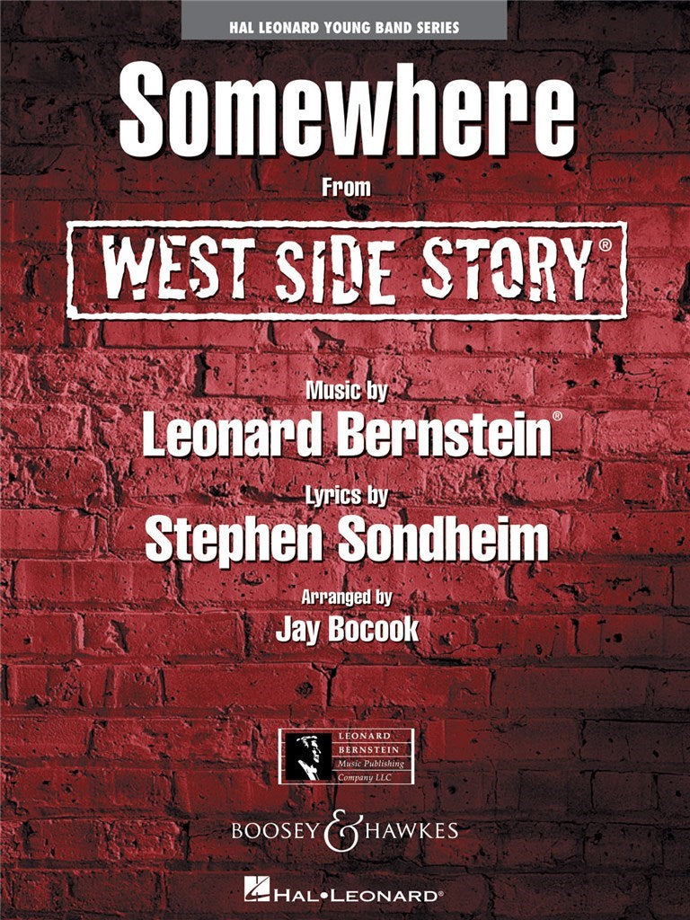 Somewhere (from West Side Story), arr. Concert Band (Score Only)