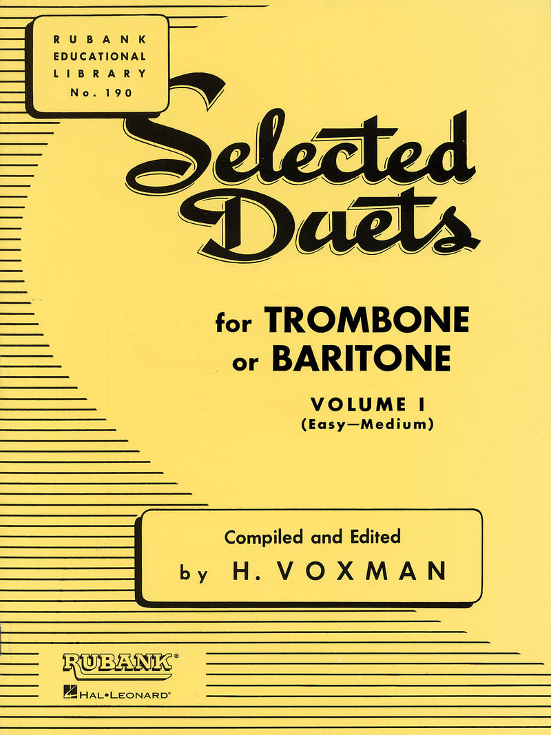 Selected Duets for Trombone, Vol. 1