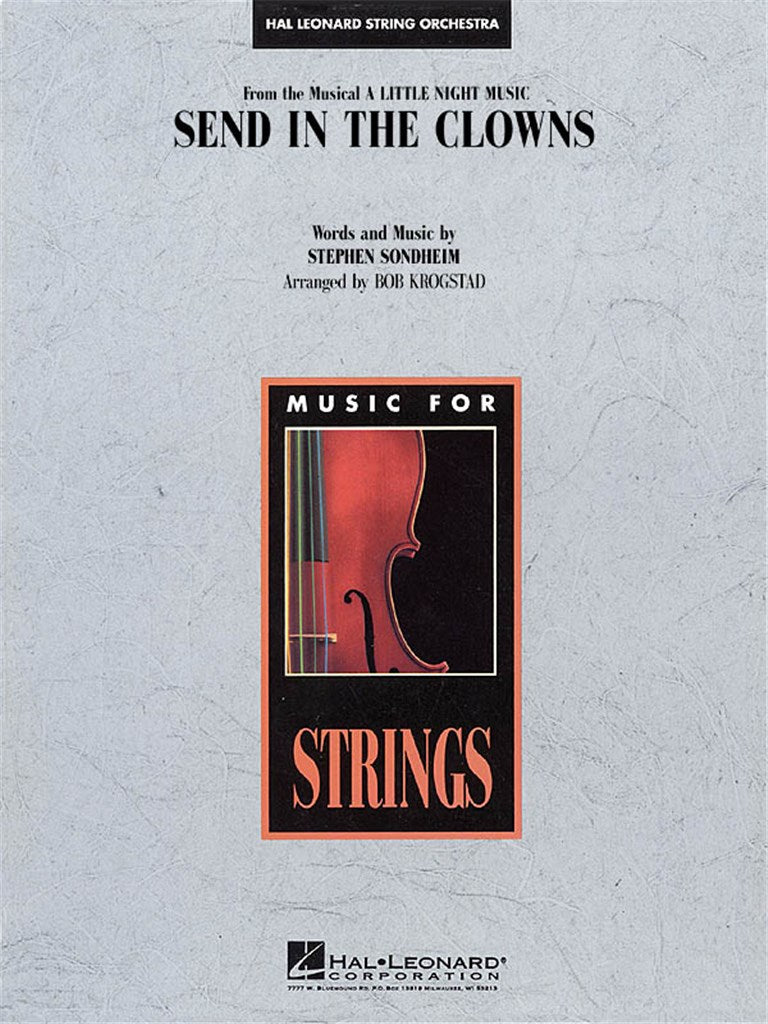 Send in the Clowns, arr. String Orchestra (Score Only)