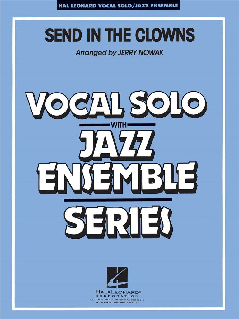 Send In The Clowns, arr. Vocal Solo and Jazz Ensemble (Score & Parts)