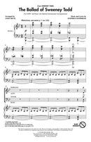 The Ballad of Sweeney Todd (SATB)