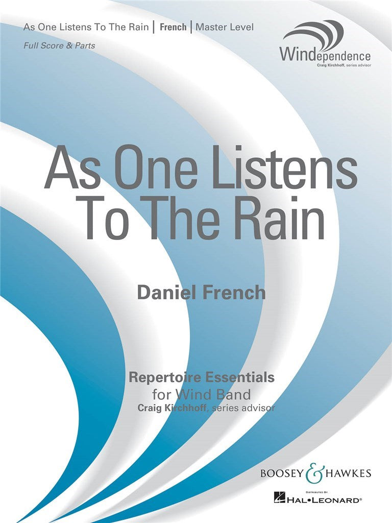 As One Listens to the Rain (Score & Parts)