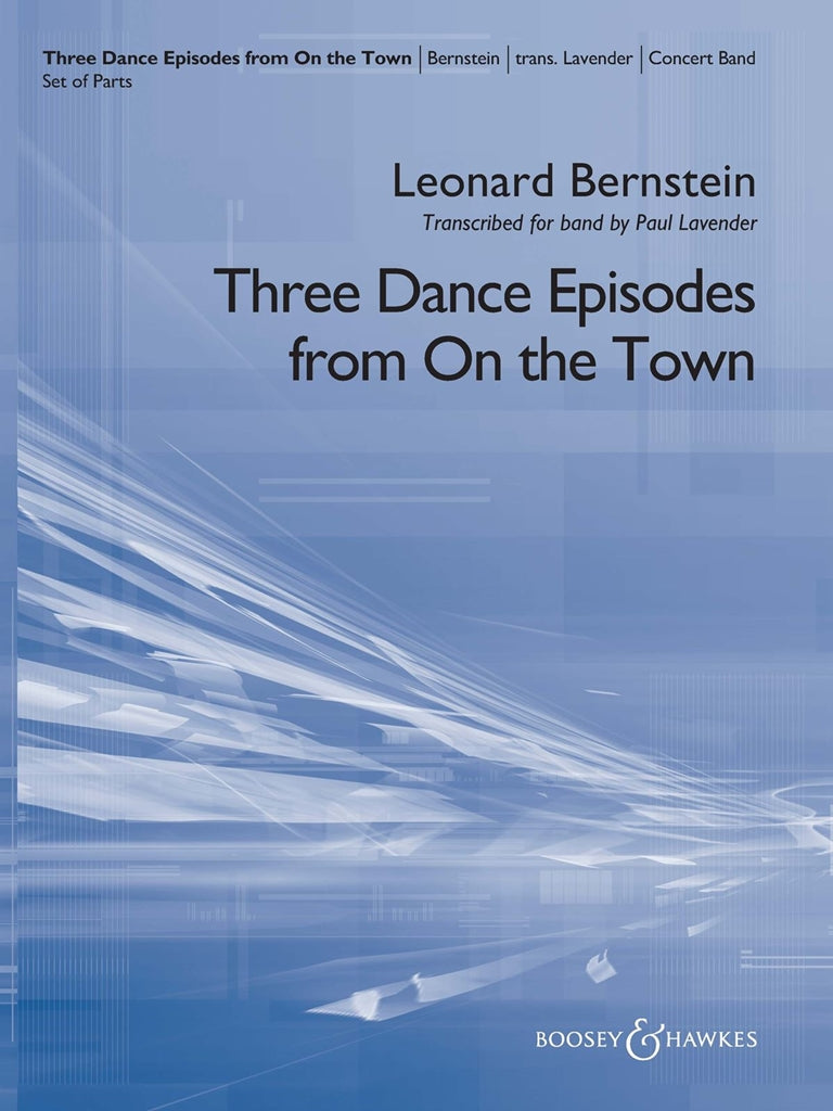 Three Dance Episodes from On the Town, Concert Band (Set)