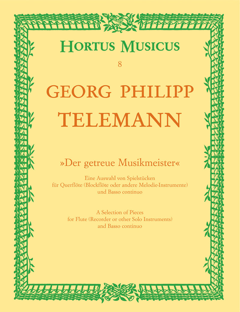 Der getreue Musikmeister [score, part(s)]