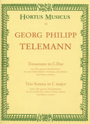 Triosonate für zwei Altblockföten (Violinen, Querflöten) und Basso continuo C-Dur (aus "Der getreue Musikmeister")