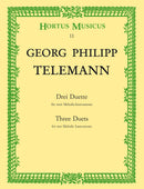 Three Duets for Two Melodic Instruments B-flat major, D major, G major