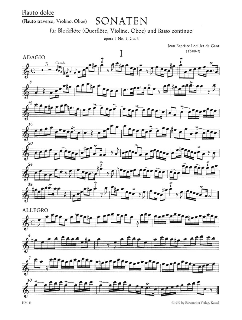 Sonatas, vol. 1
