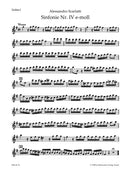 Sinfonia Nr. 4 e-Moll [violin 1 part]