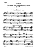 Spielmusik zum Sommernachtstraum, vol. 2 [harpsichord part]