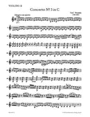 Konzert für Violoncello und Orchester Nr. 3 C-Dur [violin 2 part]