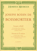 Sonata for Flute (Oboe, Violin), Viola da gamba (Bassoon, Cello) and Basso continuo E minor op. 37/2