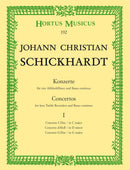 Six Concertos, vol. 1 [Performance score, set of parts]