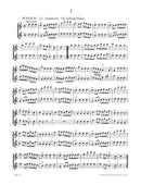 Six galant Duos for two equal melodic instruments, particularly treble recorders