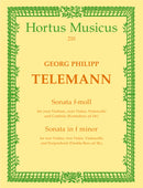 Sonata for 2 Violins, 2 Violas, Cello and Basso continuo F minor TWV 44:32 [score]