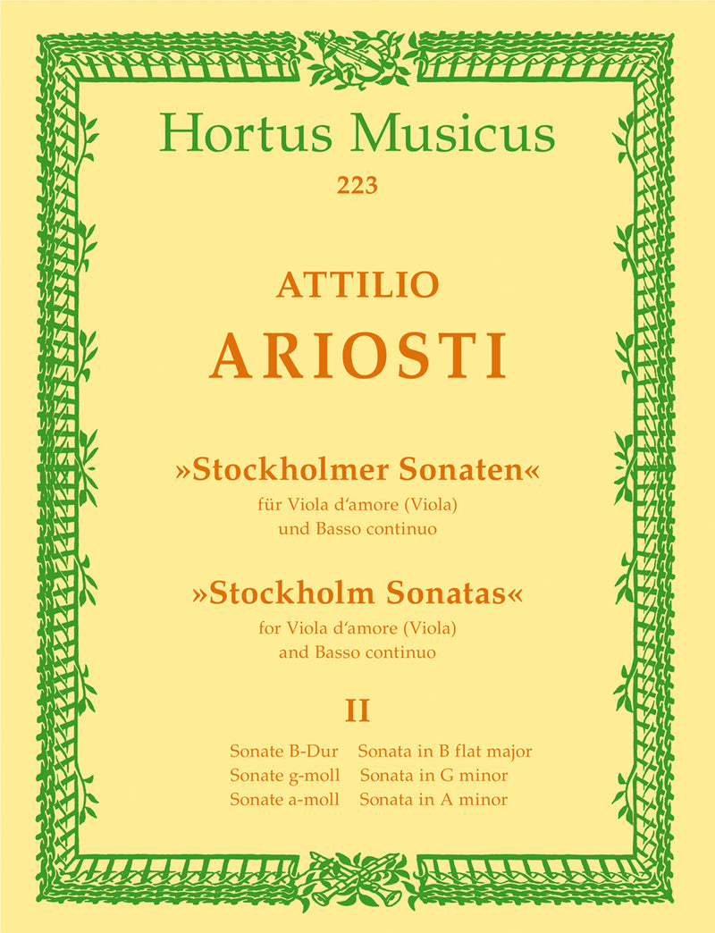 Six Sonatas "Stockholmer Sonatas", vol. 2