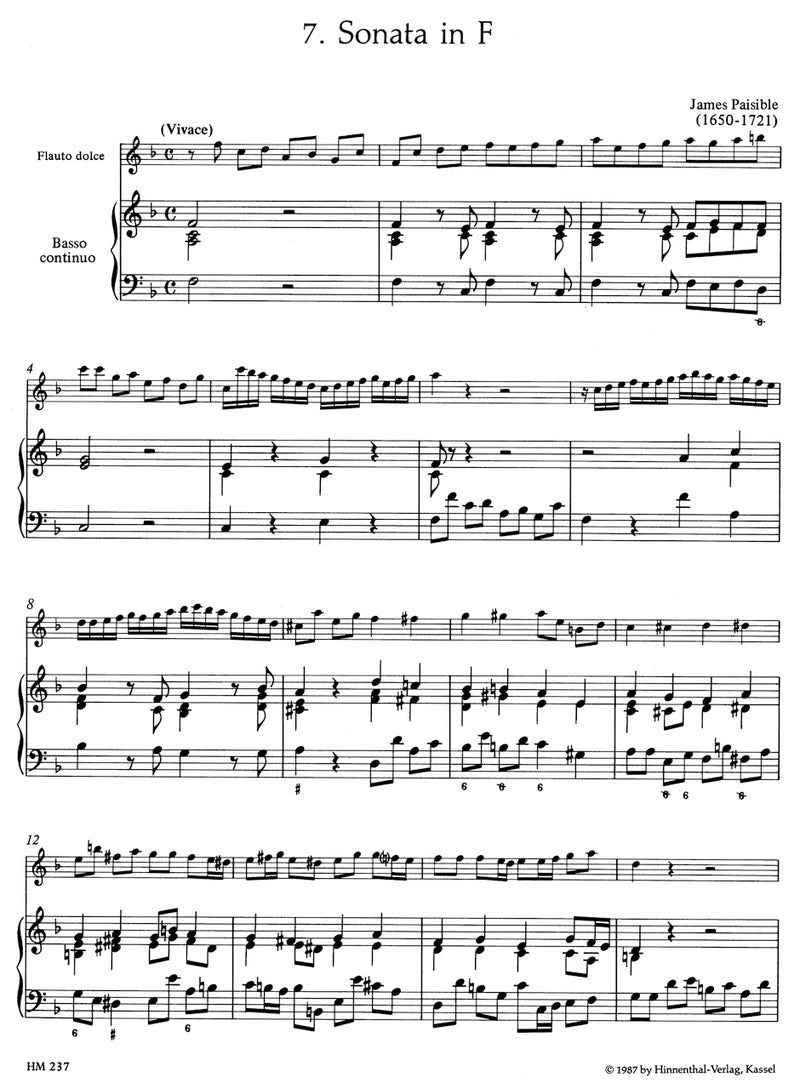 Sonatas by English Old Masters, vol. 3