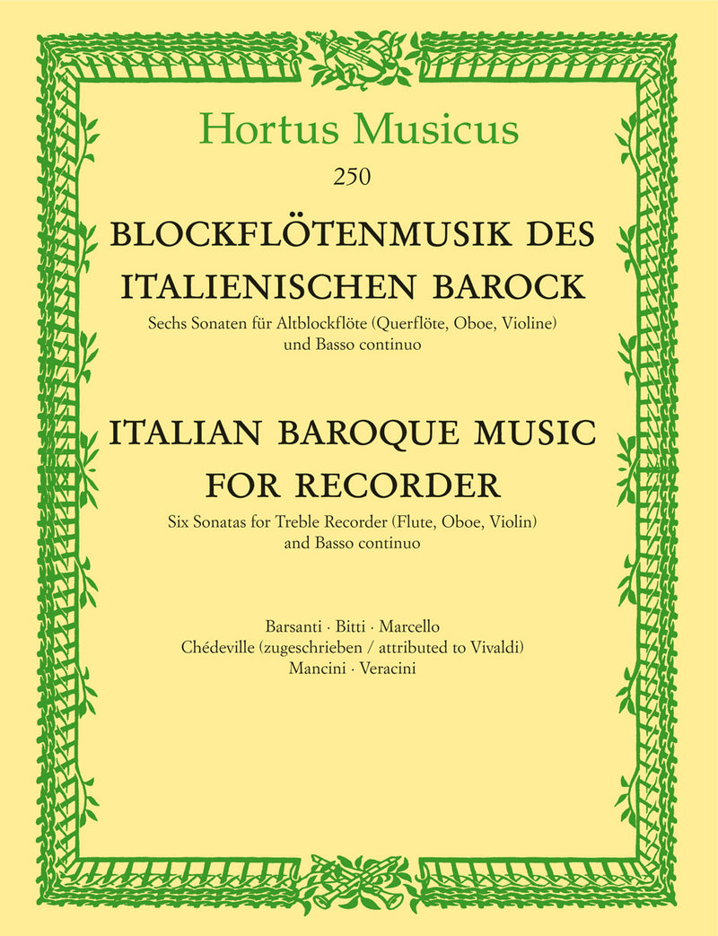 Italian Baroque Music