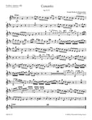 Concerto für 2 Soloinstrumente (Flöte, Violine - Flöte, Oboe - 2 Flöten), 3 Violinen und Basso continuo h-Moll op. 21/4 [violin 3(ripieno) part]