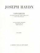 Concertini for Piano (Harpsichord) with two Violins and Violoncello [Violin 1 part]