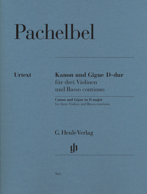 Canon and Gigue D major [Basso part]
