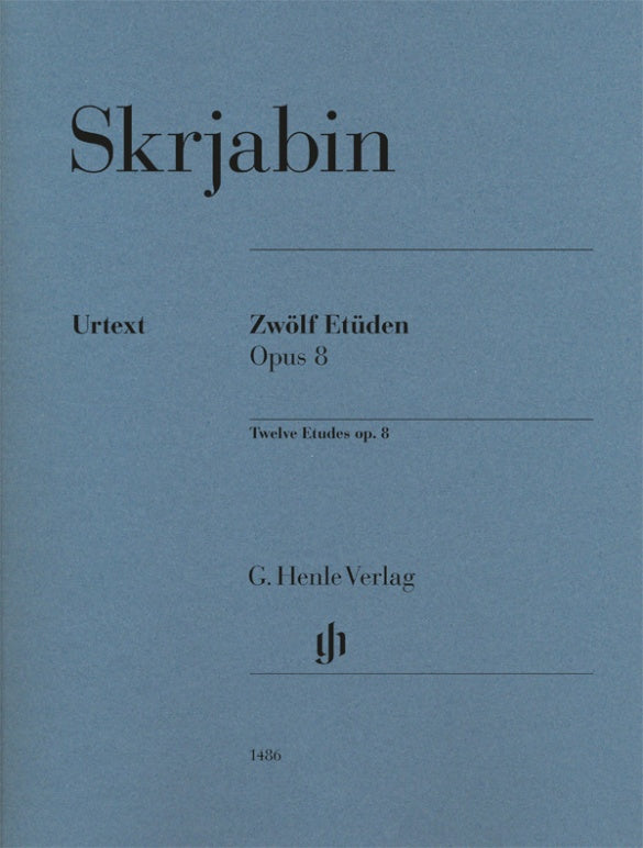 Zwölf Etüden = Twelve Etudes, op. 8