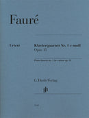 Klavierquartett Nr. 1 c-moll = Piano Quartet no. 1 C minor, op. 15