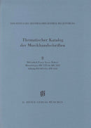 Bischöfliche Zentralbibliothek Regensburg 8: Bibliothek Franz Xaver Haberl Manuskripte BH 7055 bis BH 7865