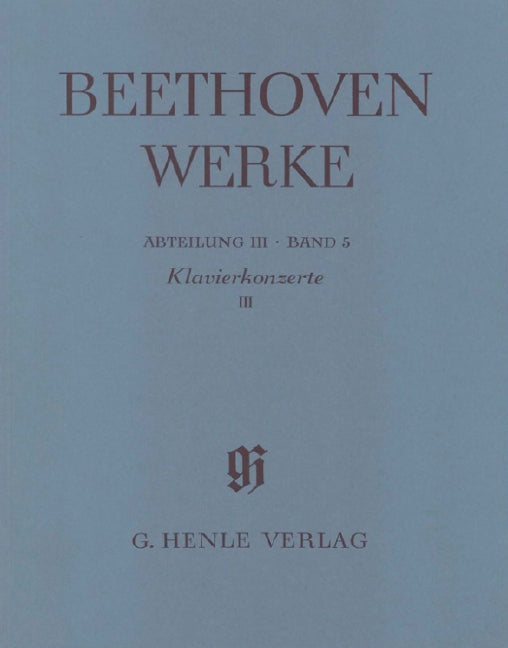 Piano Concertos, vol. 3（全集・ソフトカバー）