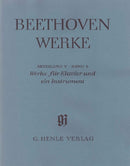 Works for Piano and one Instrument（全集・ソフトカバー）