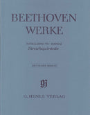 String Quintets（全集・Critical reportのみ・ソフトカバー）