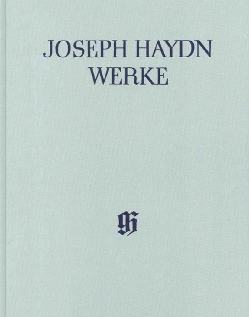 Libretti der Opern Joseph Haydns（全集・ソフトカバー）