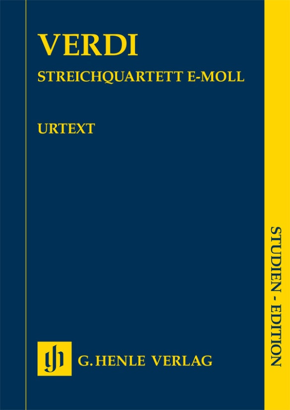 Streichquartett e-moll = String Quartet e minor（ポケット・スコア）