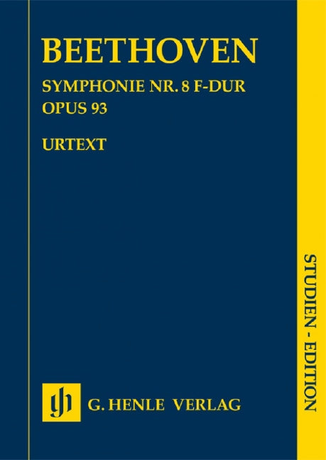 Symphonie Nr. 8 F-dur Op. 93 SE Op. 93（ポケット・スコア）