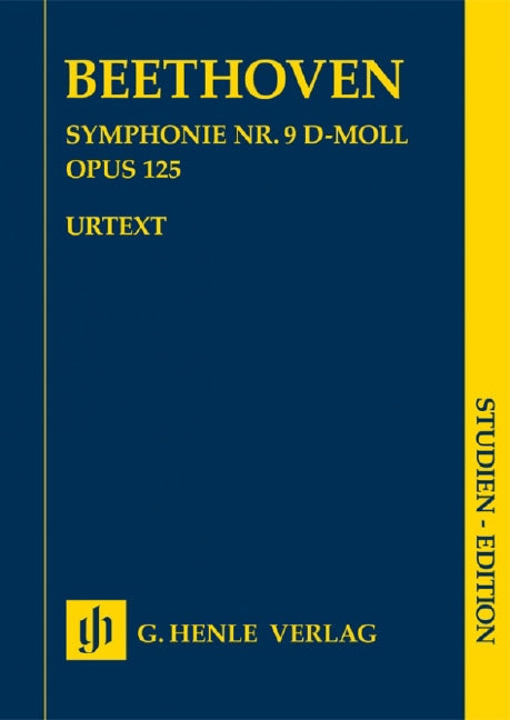 Symphony No. 9 D minor = Symphonie Nr. 9, op. 125（ポケット・スコア）
