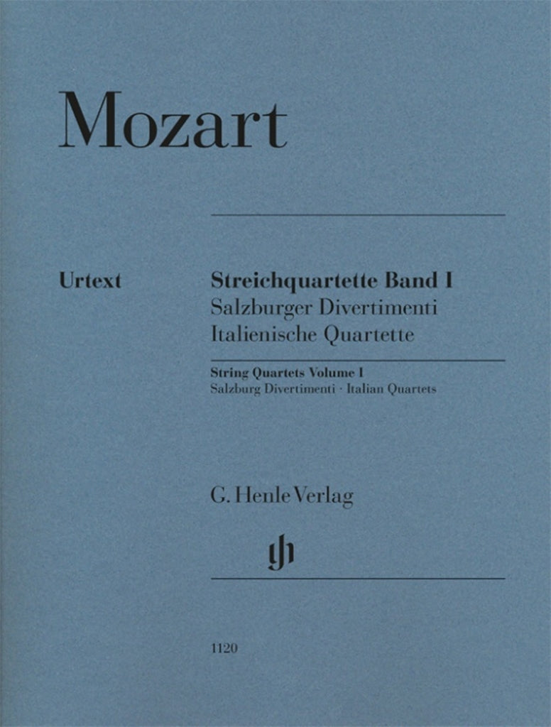 Streichquartette = String Quartets, vol. 1（パート譜）