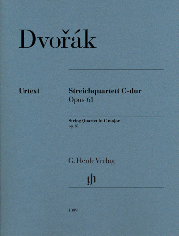 Streichquartett = String Quartet in C major op. 61（パート譜）