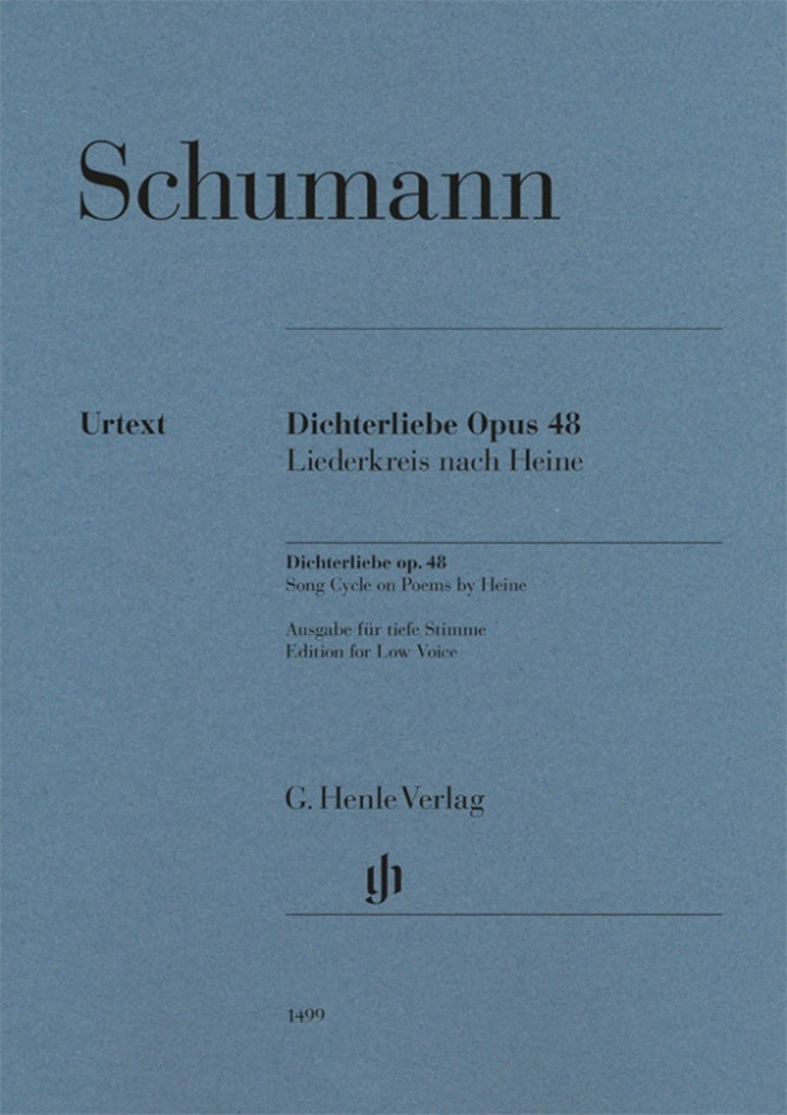 Dichterliebe Op. 48 (Low Voice and Piano)