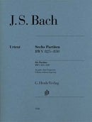 Sechs Partiten BWV 825-830（運指なし・ソフトカバー）