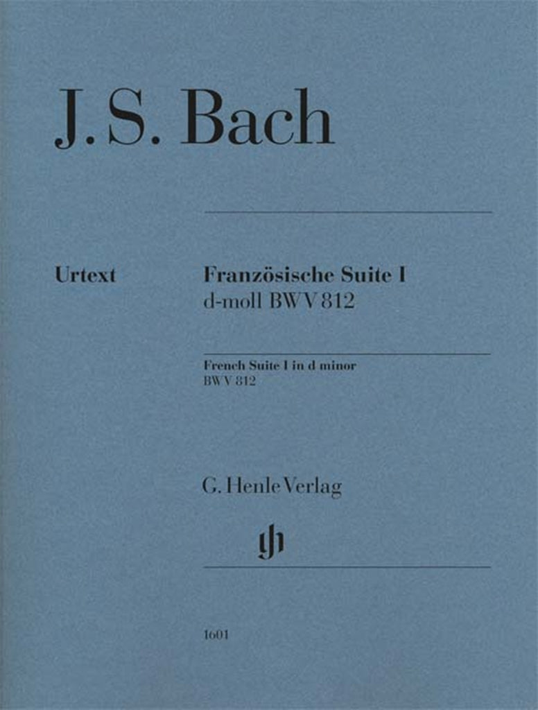Französische Suite = French Suite I - D minor BWV 812（運指あり・ソフトカバー）