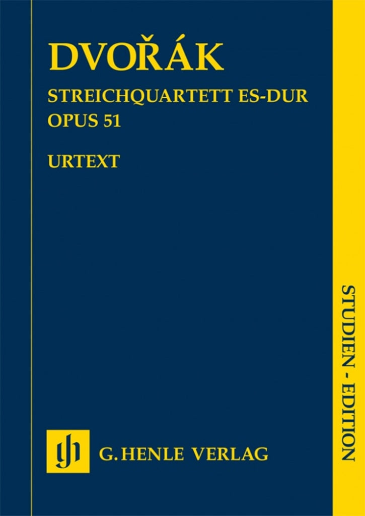 Streichquartett = String Quartet E Flat Major Op. 51（ポケット・スコア）