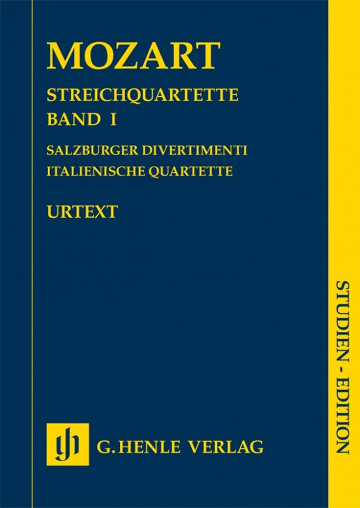 Streichquartette = String Quartets, vol. 1（ポケット・スコア）