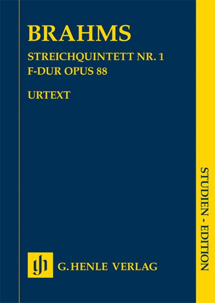 Streichquintett = String Quintet Nr. 1 F major, op. 88（ポケット・スコア）