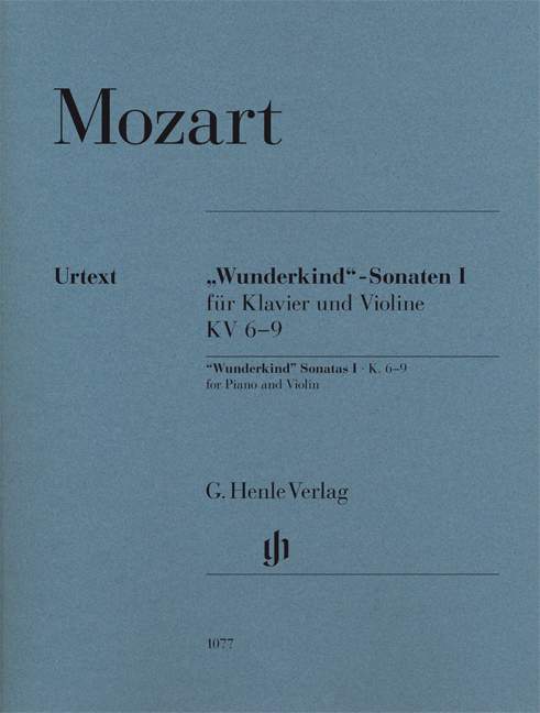 "Wunderkind" Sonatas for Piano and Violin, vol. 1