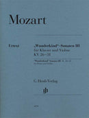 "Wunderkind" Sonatas for Piano and Violin, vol. 3