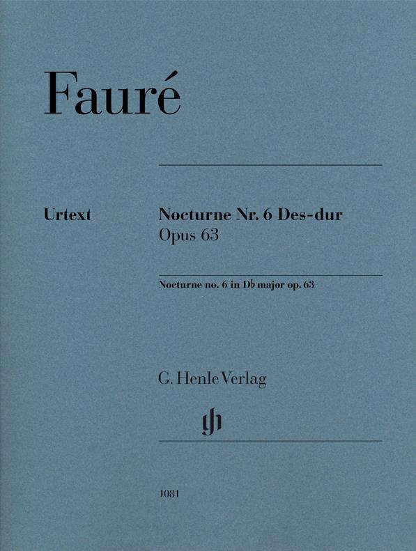 Nocturne no. 6 D flat major Op. 63