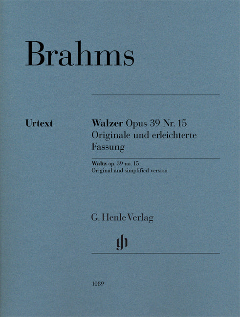 Waltz Op. 39 no. 15