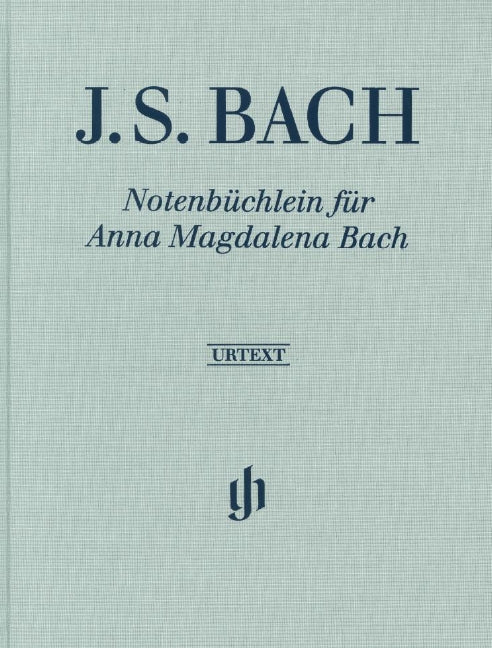 Notebook for Anna Magdalena Bach（運指あり・布装丁）