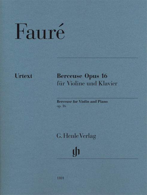Berceuse Op. 16（ピアノ・リダクション）