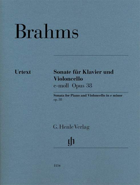 Violoncello Sonata e minor Op. 38